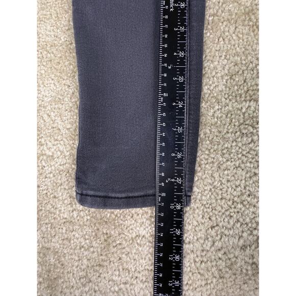 D. Jeans Skinny Ankle Women's size 4 Gray Black Denim Jeans Stretch C554 - Picture 10 of 12
